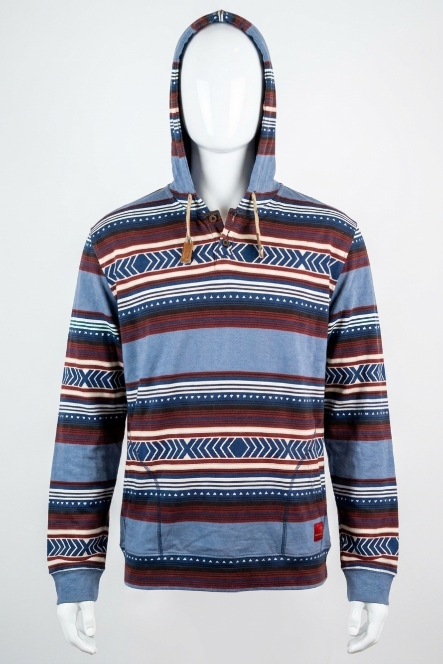 NEW STS RANCHWEAR patriot pullover in blue multi